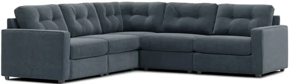 ModularOne Navy 5-Piece Sectional