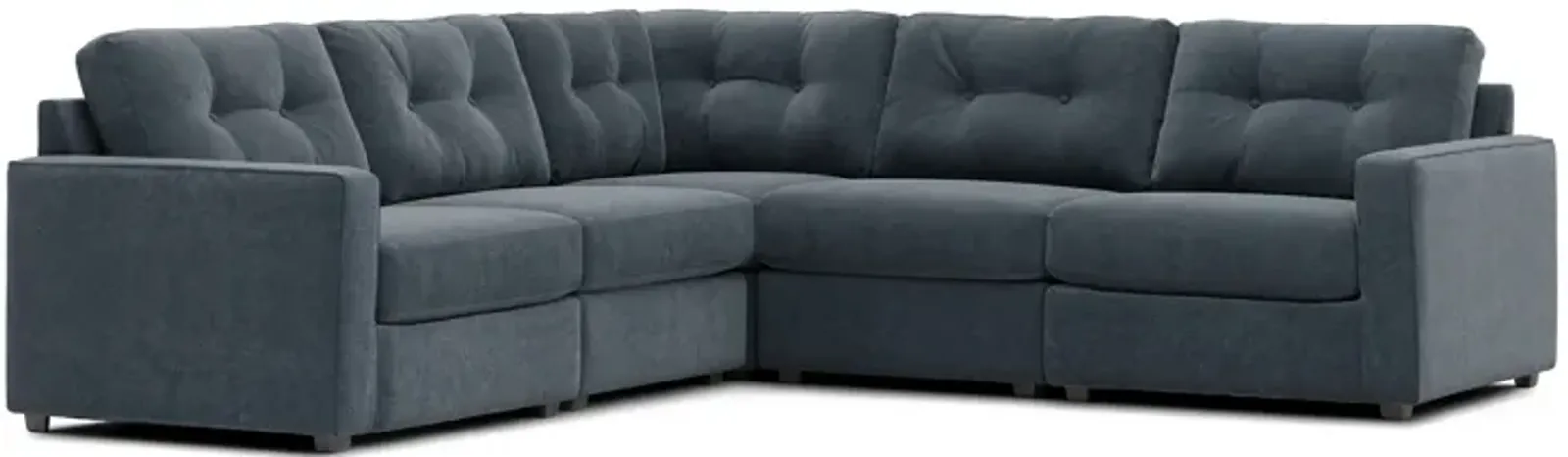 ModularOne Navy 5-Piece Sectional