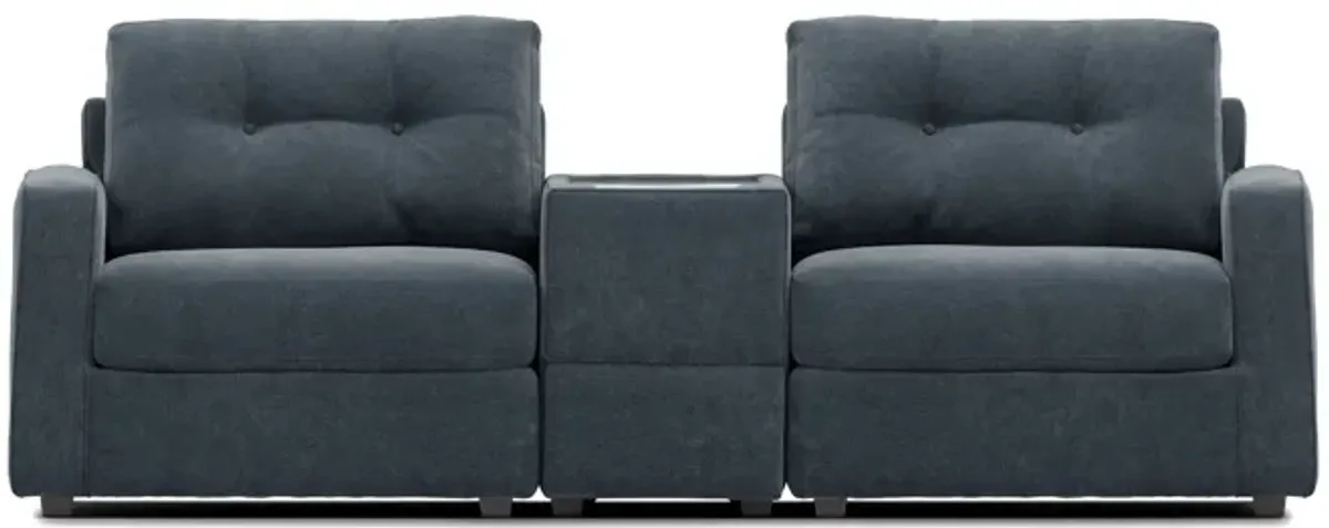 ModularOne Navy Console Loveseat