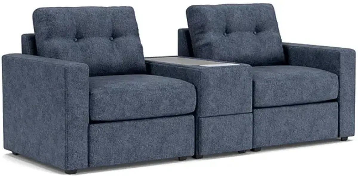 ModularOne Navy Console Loveseat