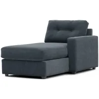 Modular One Navy Right Arm Facing Chaise