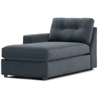 Modular One Navy Left Arm Facing Chaise