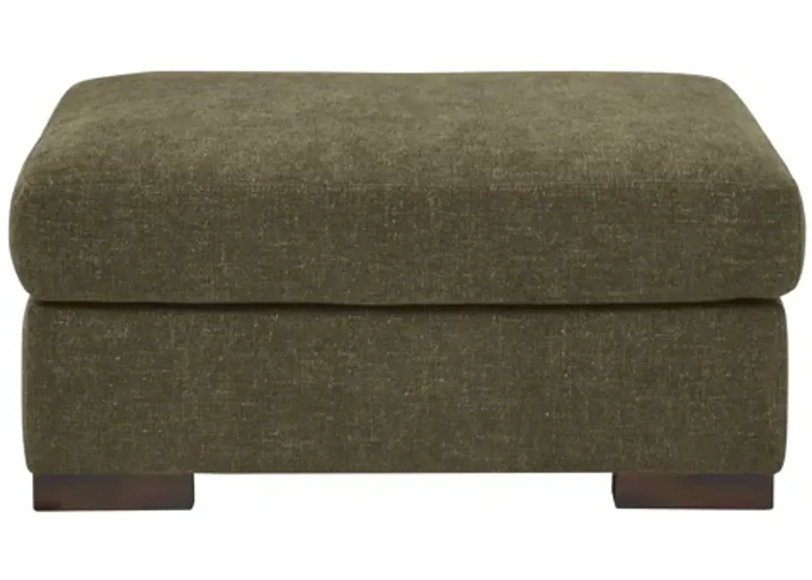 Melbourne Olive Ottoman