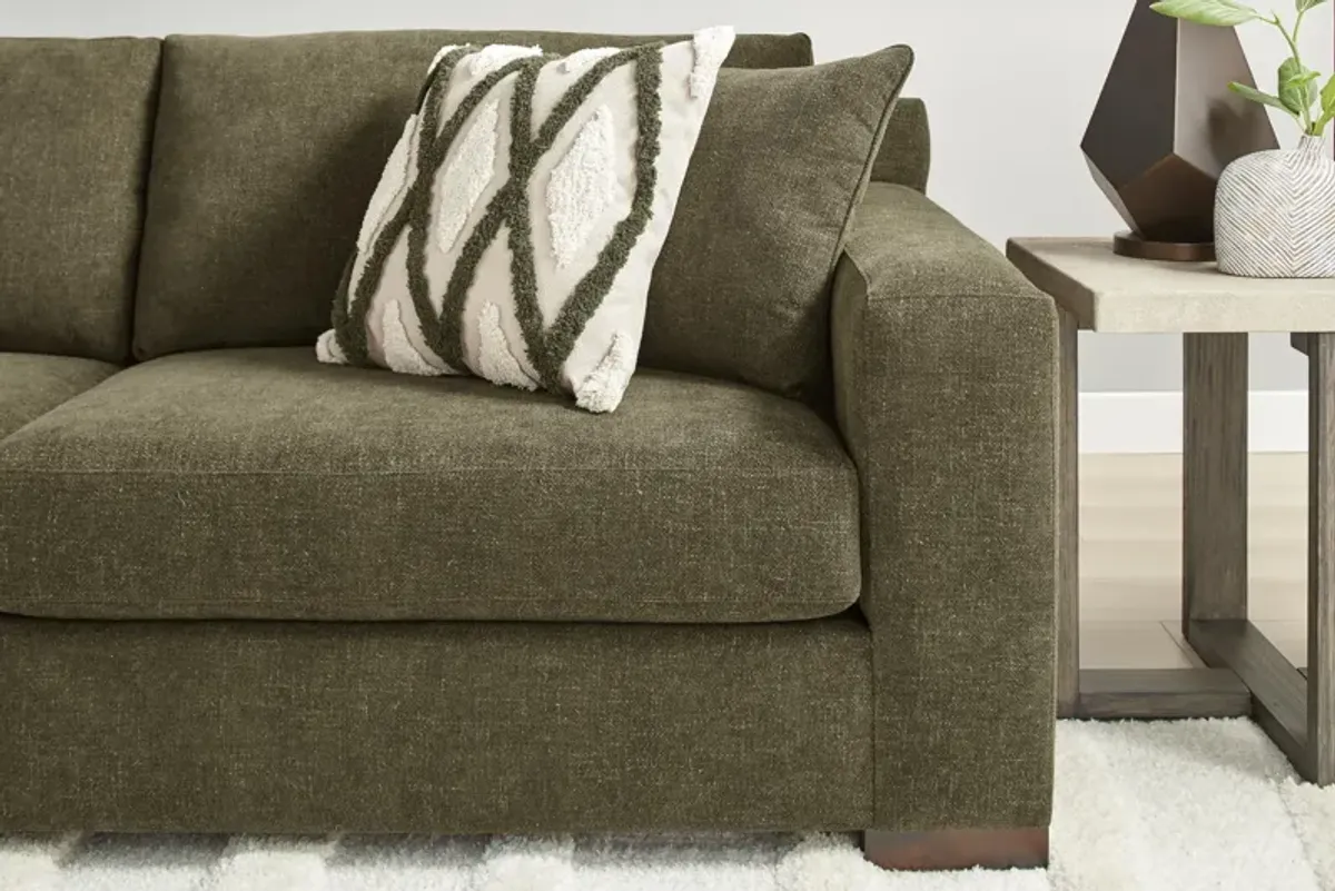 Melbourne Olive Loveseat