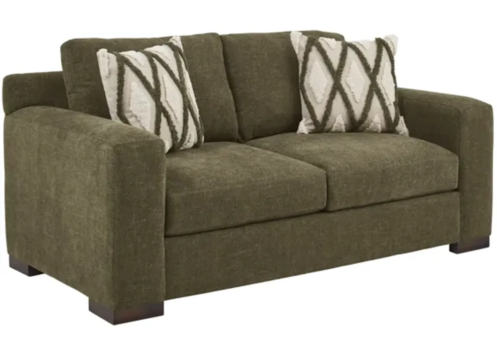 Melbourne Olive Loveseat