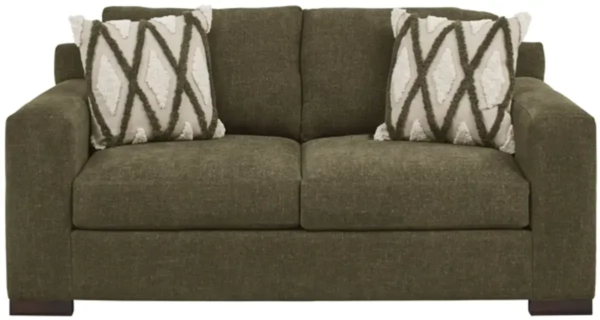 Melbourne Olive Loveseat