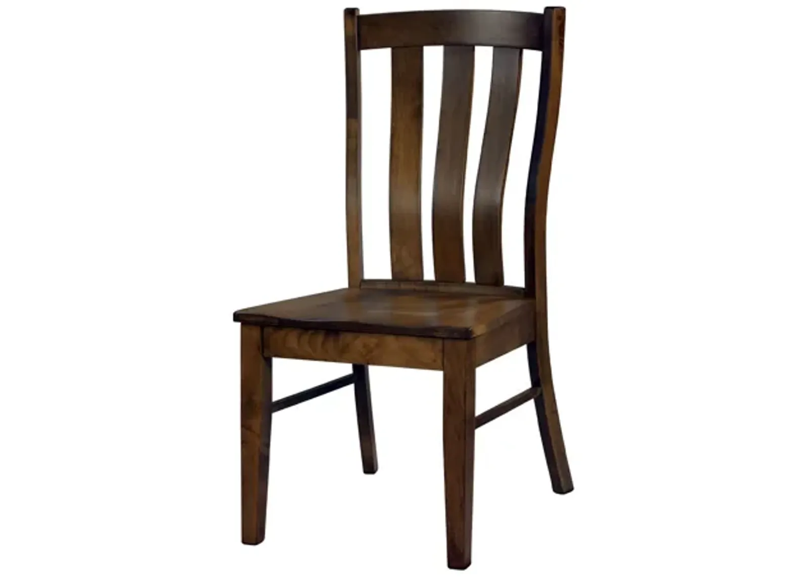 Covina Solid Maple Chair by Gascho with Walnut Finish