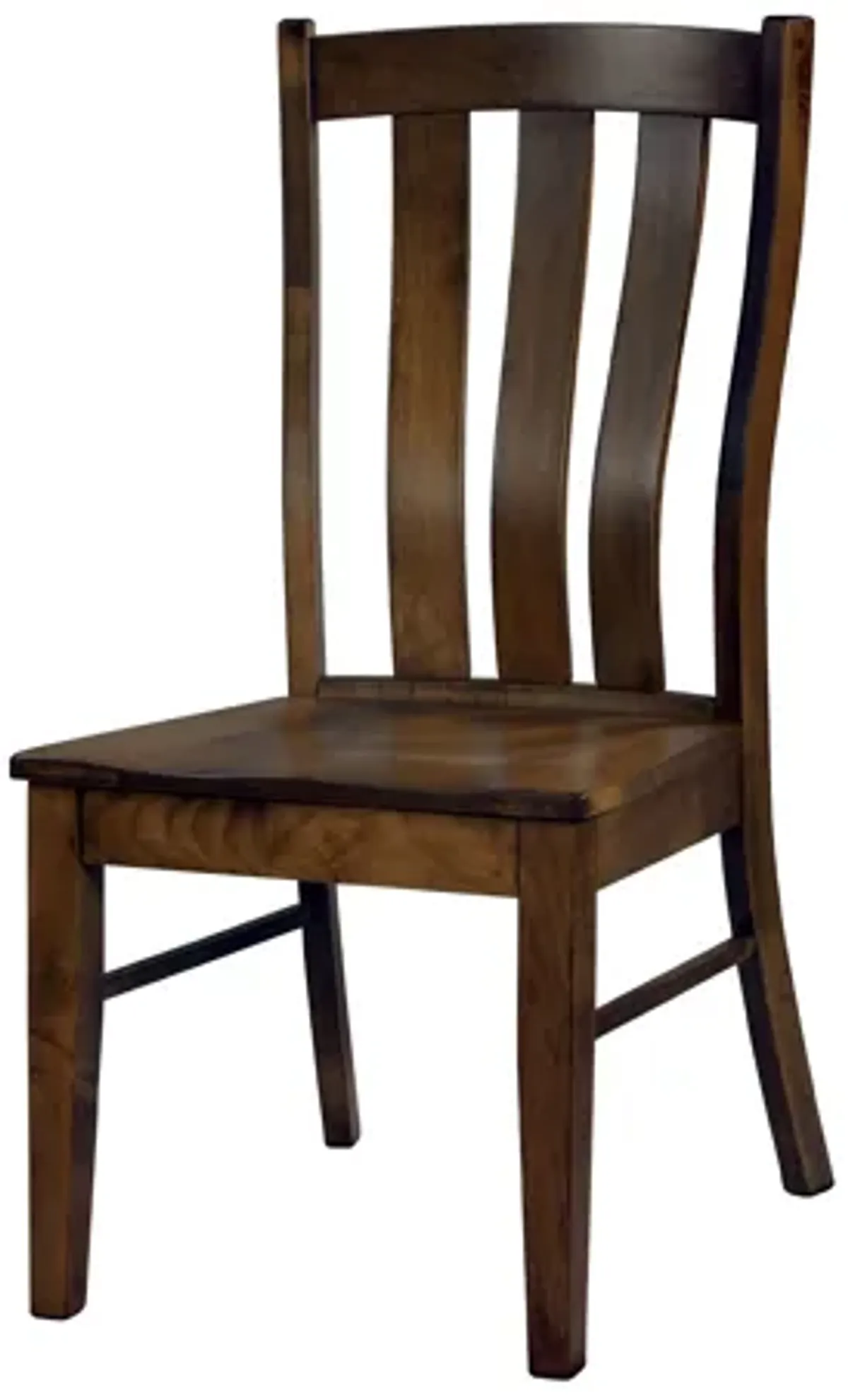 Covina Solid Maple Chair by Gascho with Walnut Finish