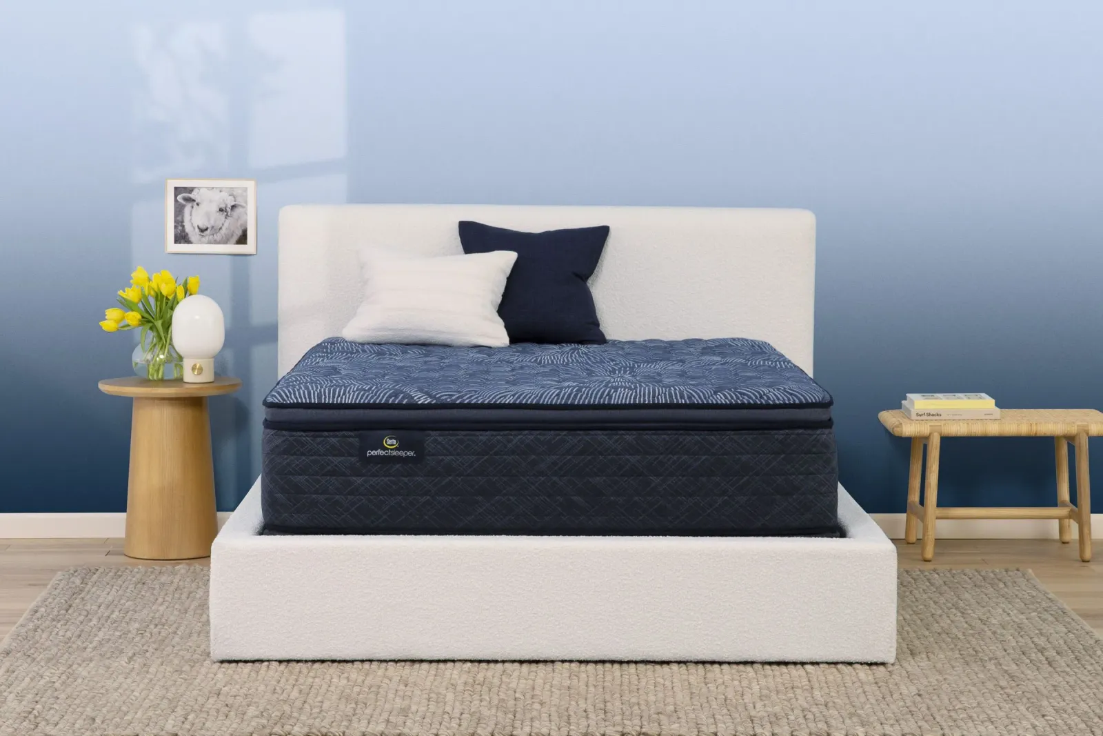 Serta Perfect Sleeper Cobalt Calm Firm Pillowtop King Innerspring 14.5" Mattress