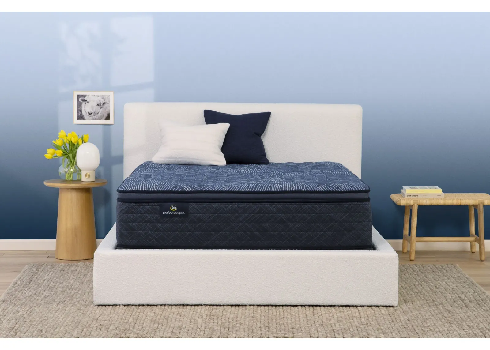 Serta Perfect Sleeper Cobalt Calm Firm Pillowtop California King Innerspring 14.5" Mattress