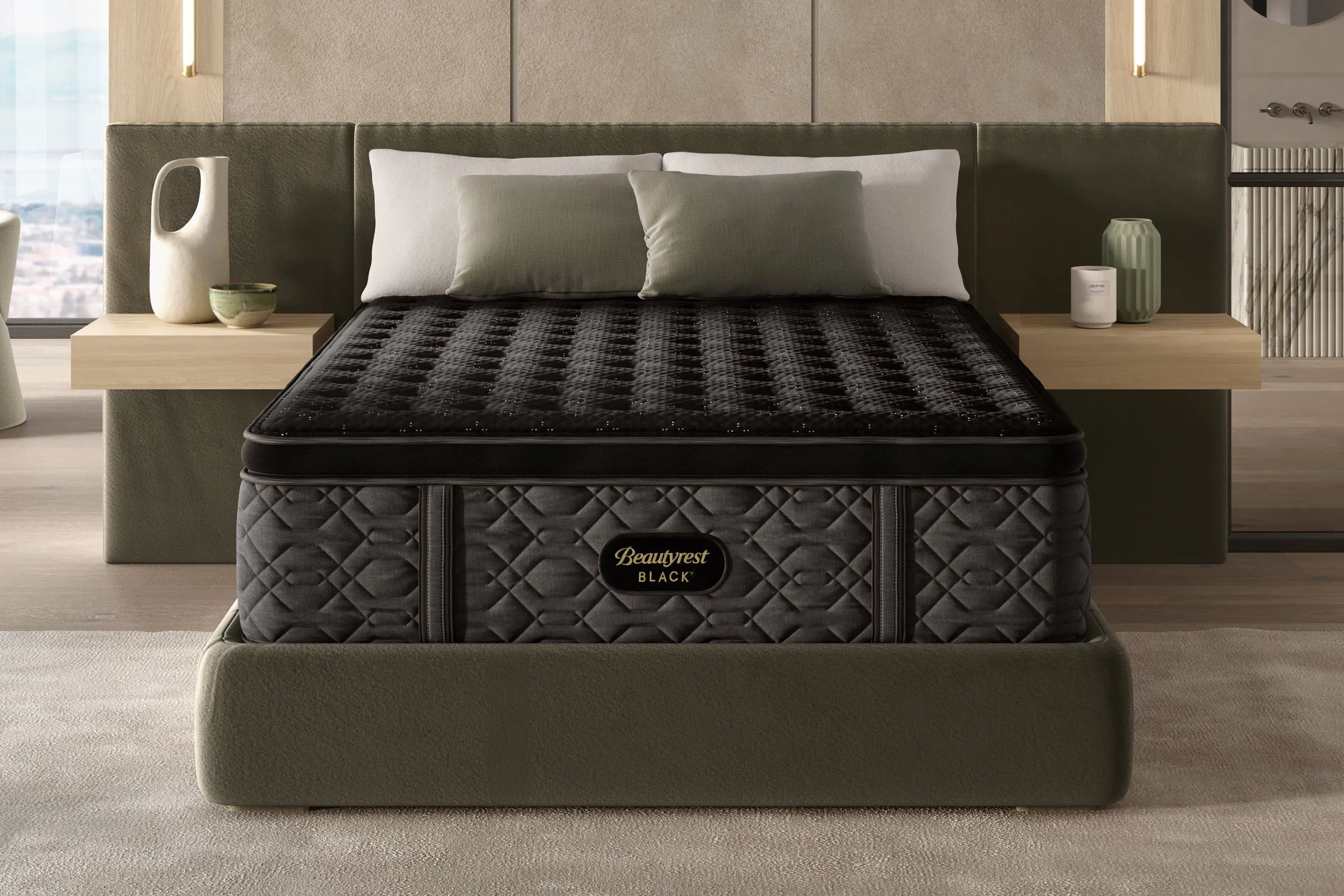 Beautyrest Black® Series 3 Firm Pillow Top Innerspring King Mattress