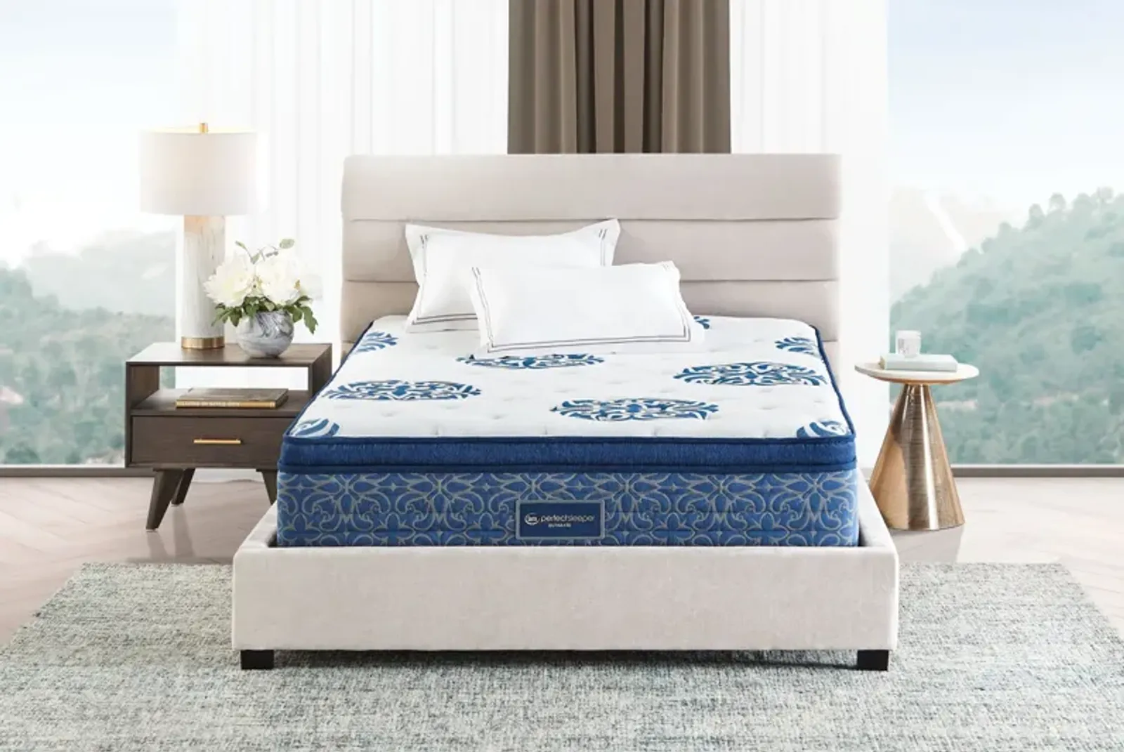 Serta Perfect Sleeper Ultimate Larned Plush Pillow Top Innerspring California King 15" Mattress