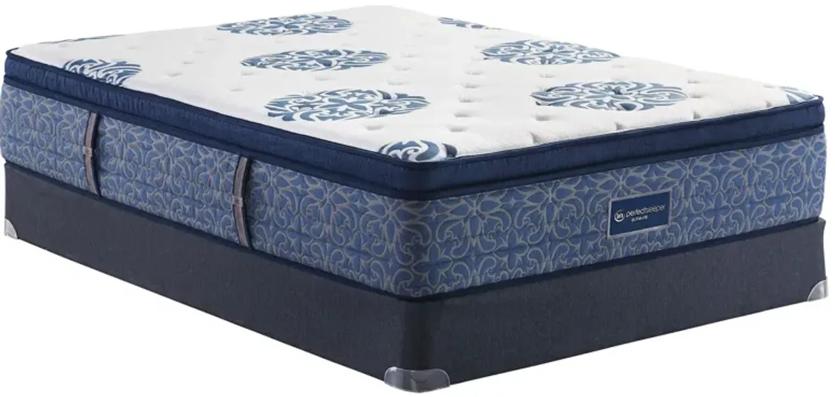 Serta Perfect Sleeper Ultimate Larned Plush Pillow Top Innerspring Queen 15" Mattress