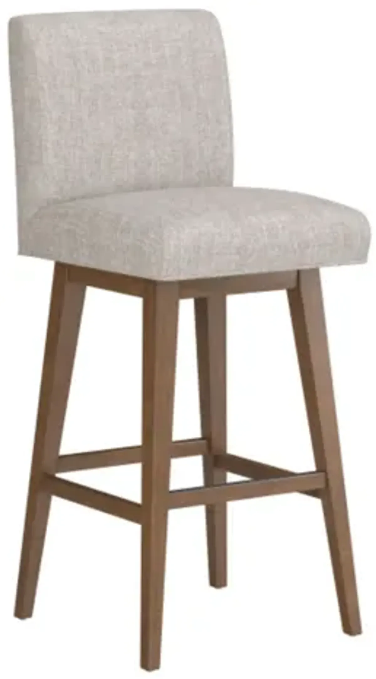 Parson Oatmeal Seat + Brown Adjustable Swivel Base