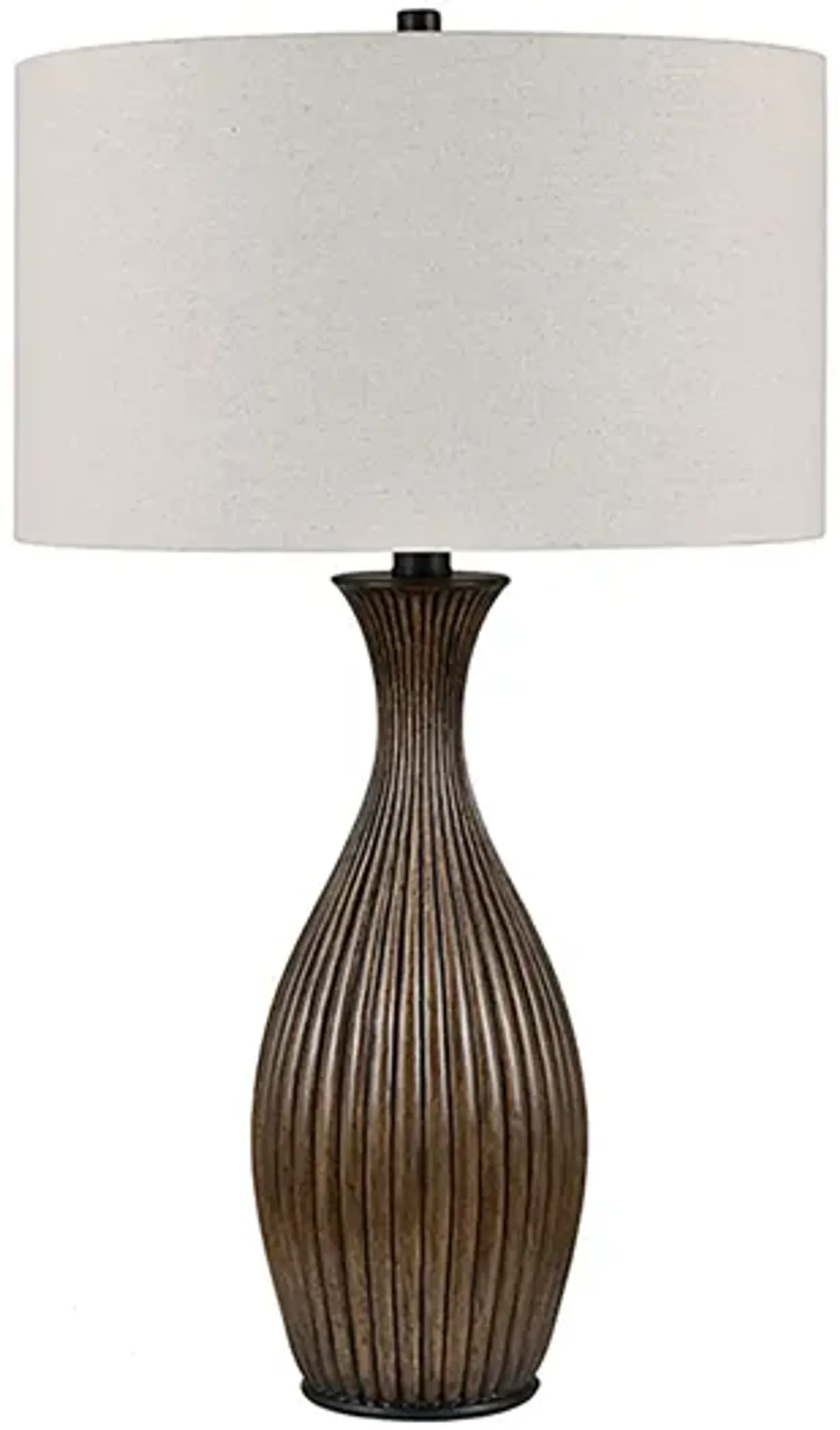Deep Lined Table Lamp