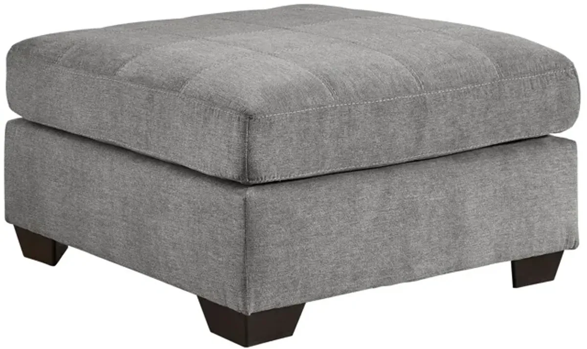 Milo Grey 2-Piece Sectional with Left Arm Facing Chaise + Ottoman