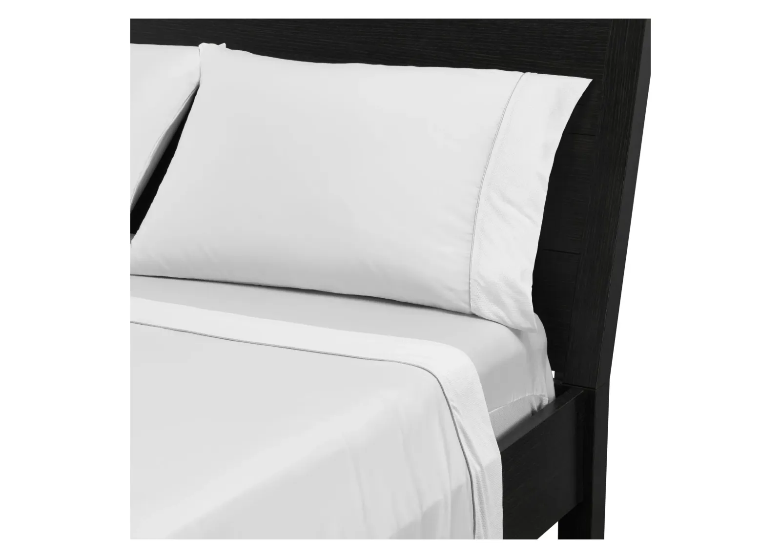 Bedgear Basic White Queen Sheet Set