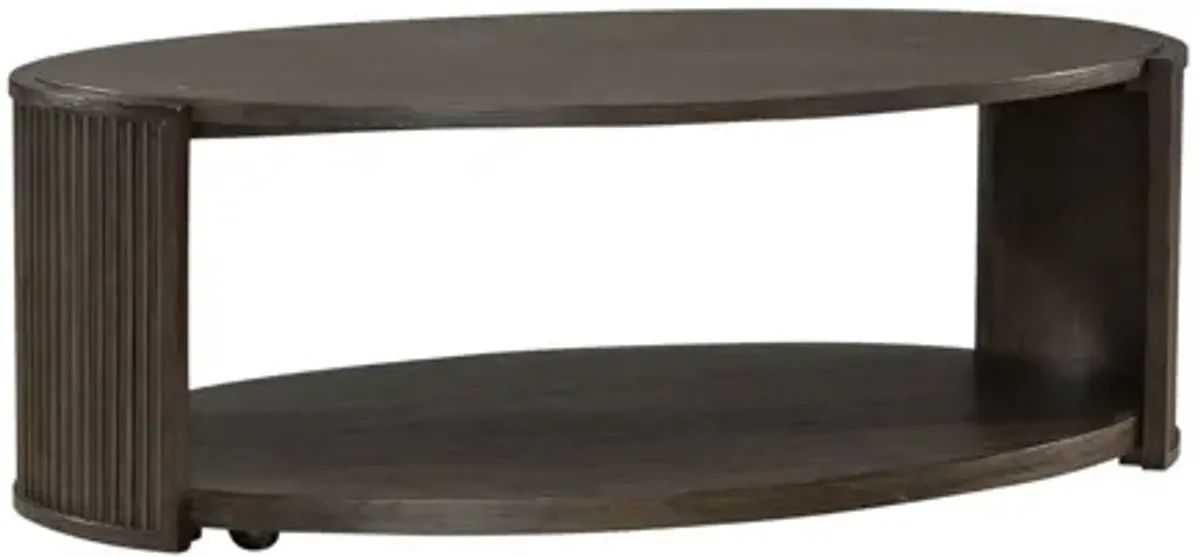 City View Oval Coffee Table
