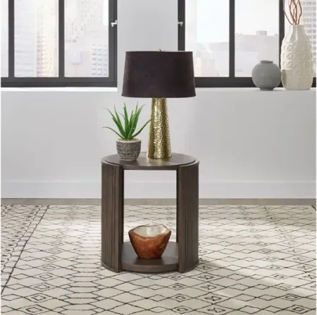 City View Round End Table