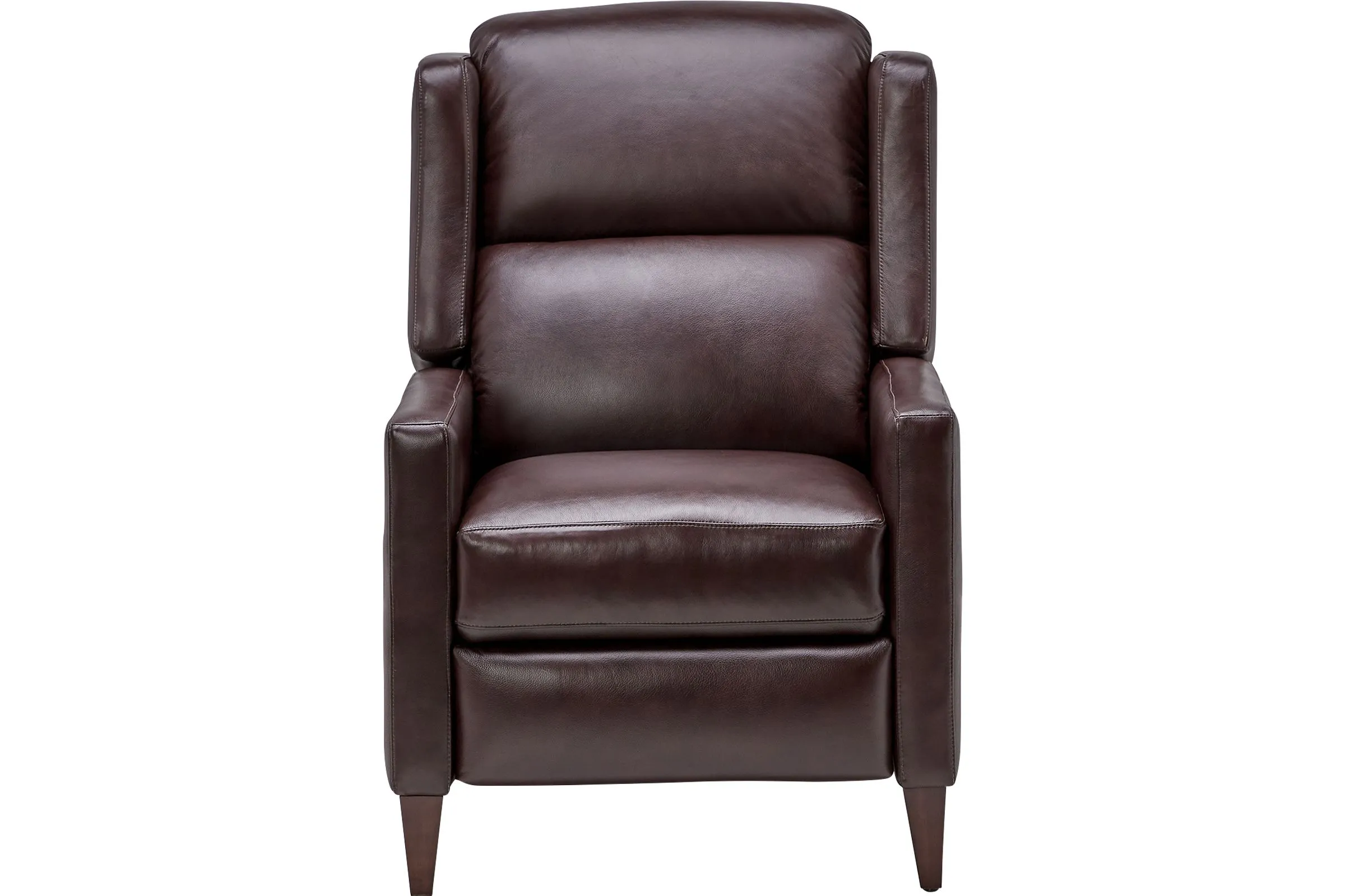 Dante Brown Leather Dual Power Hi-Leg Recliner by La-Z-Boy