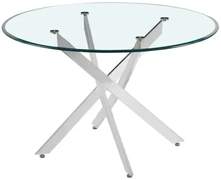 Rossi Round Glass Table