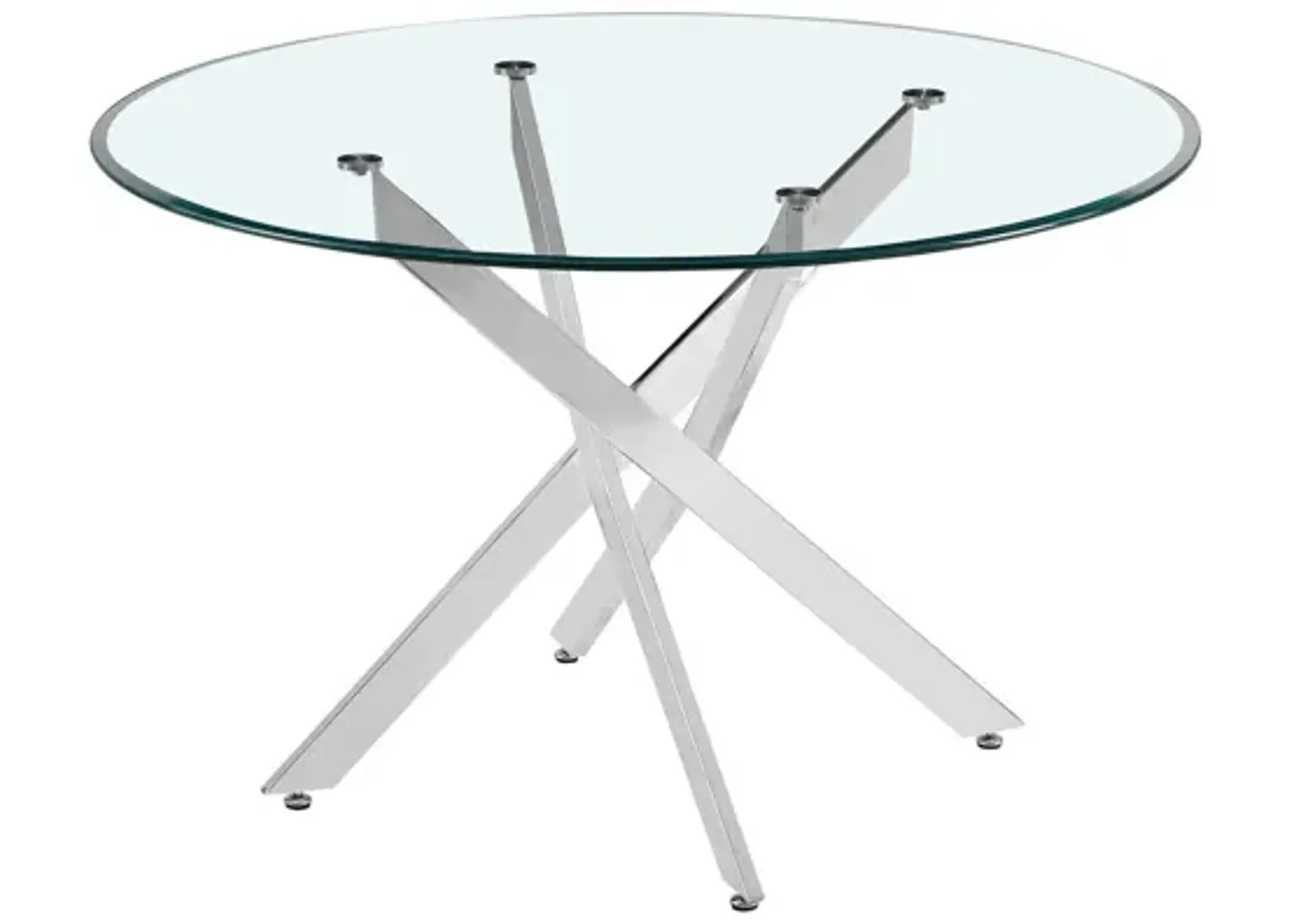 Rossi Round Glass Table