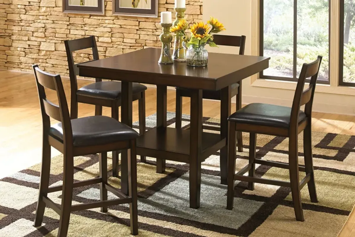 Denver Counter Table + 4 Stools