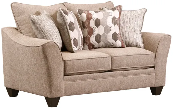 Cruz Tan Loveseat