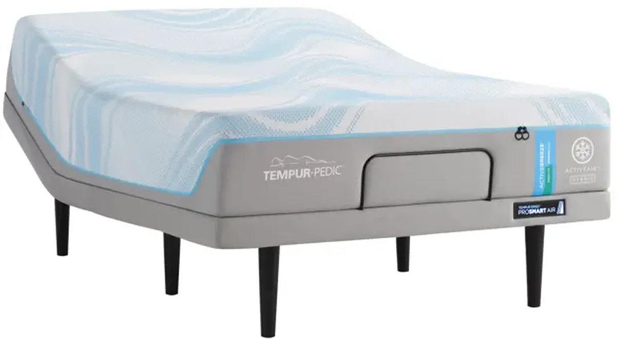 TEMPUR-ActiveBreeze® Smart Bed King Adjustable Base and 13" Mattress