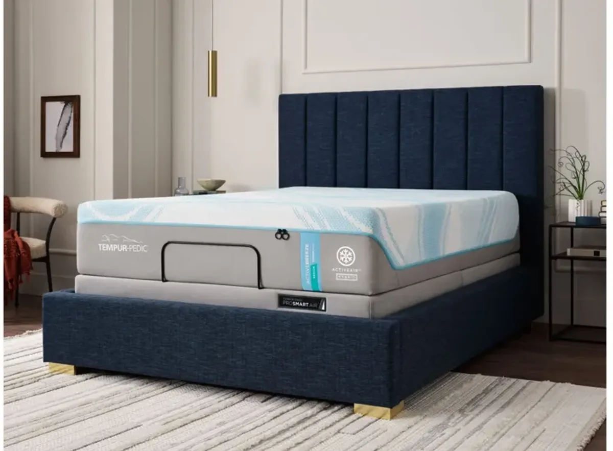 TEMPUR-ActiveBreeze® Smart Bed King Adjustable Base and 13" Mattress