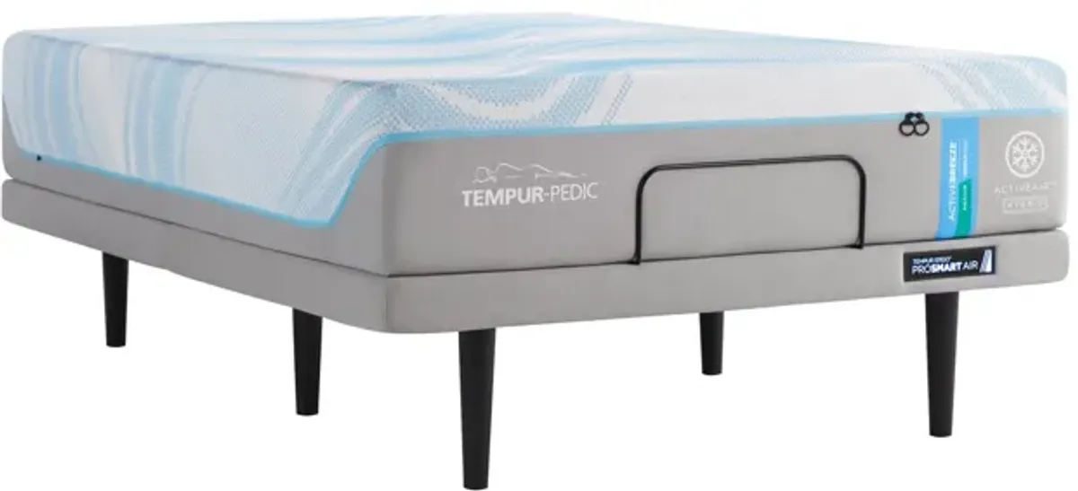 TEMPUR-ActiveBreeze® Smart Bed King Adjustable Base and 13" Mattress