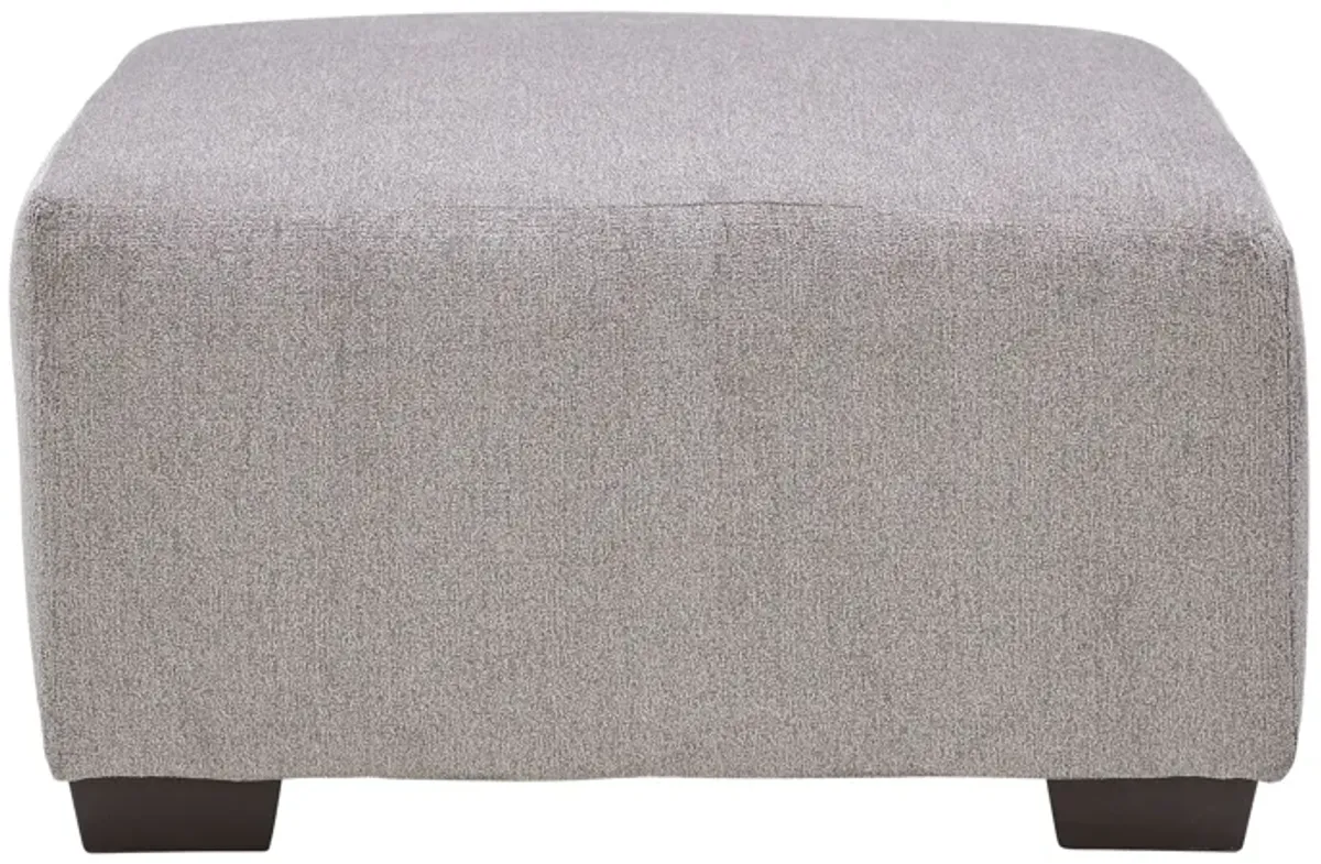 Presley Taupe Ottoman