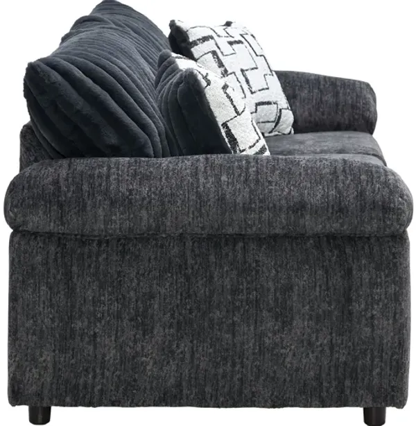 Teddy Charcoal Sofa