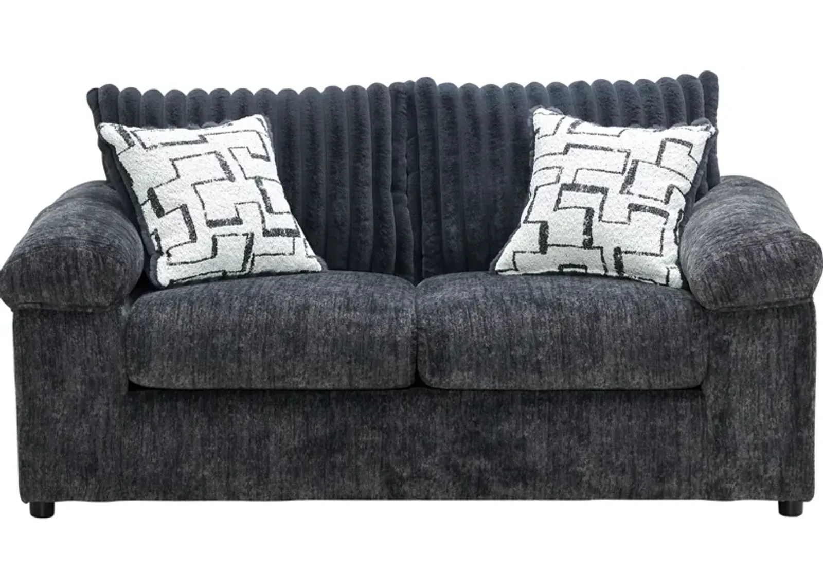 Teddy Charcoal Loveseat