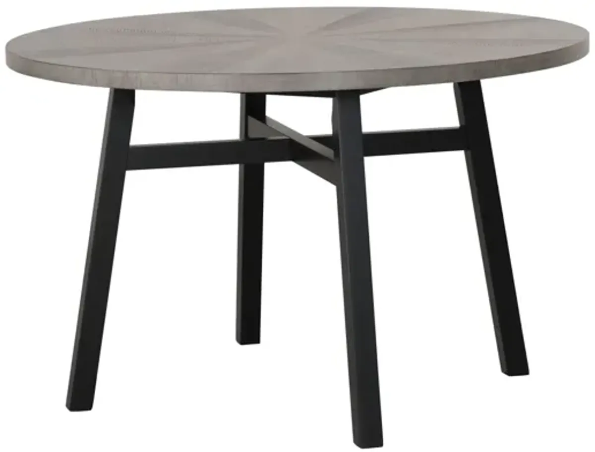 Cove Black Dining Table + 4 Chairs