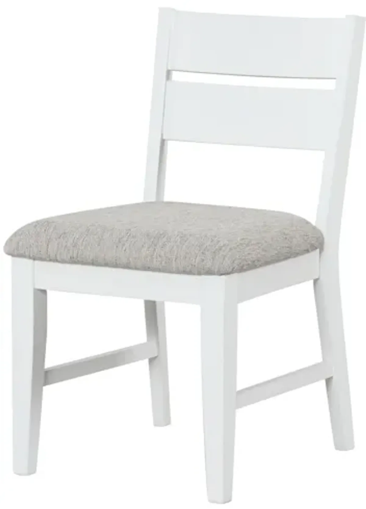 Cove White Dining Table + 4 Chairs