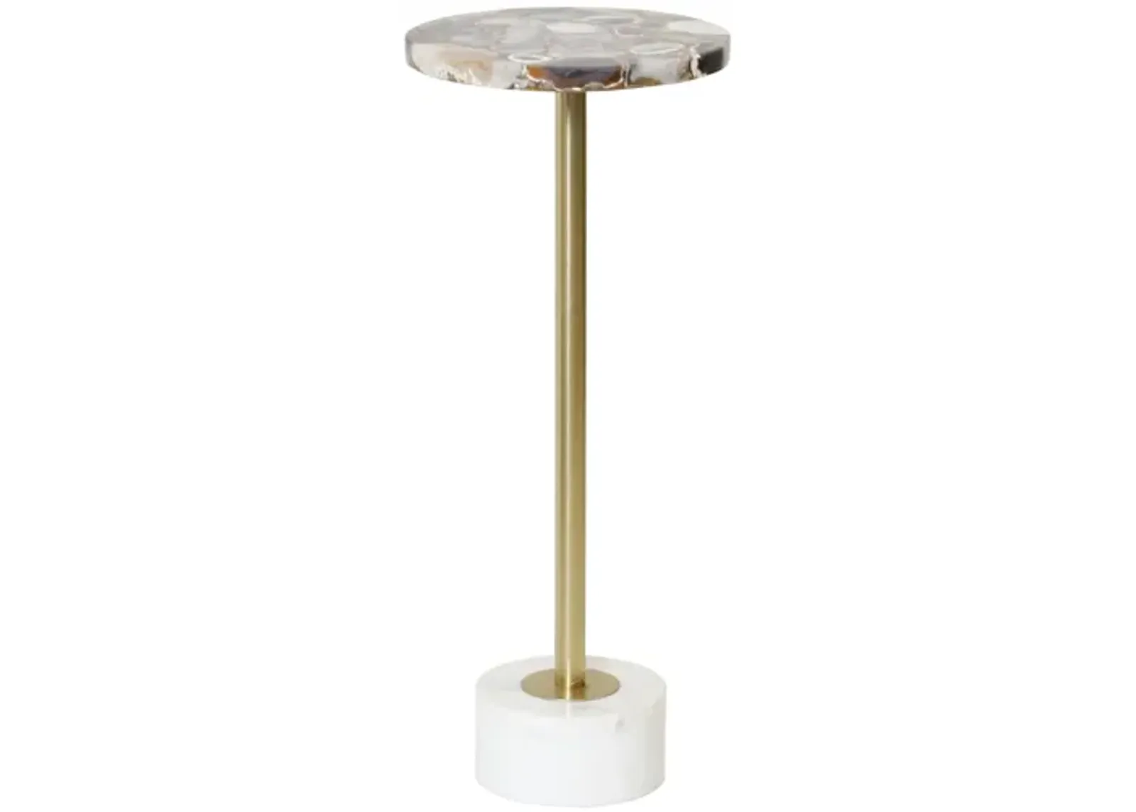 Wild Agate Drink Accent Table