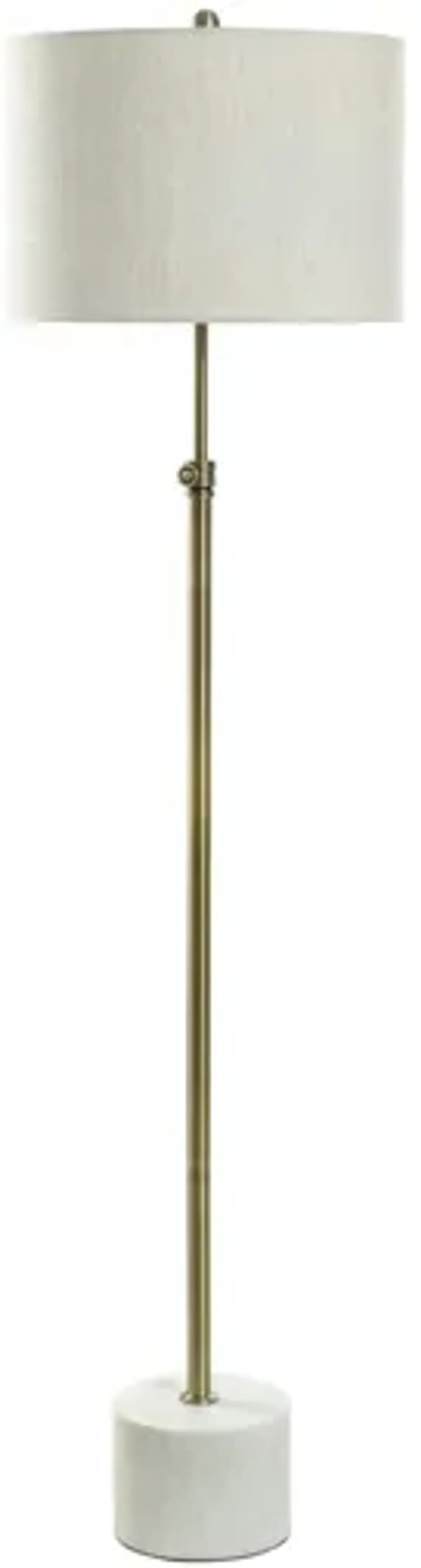 Urban Marble Steel Floor Lamp