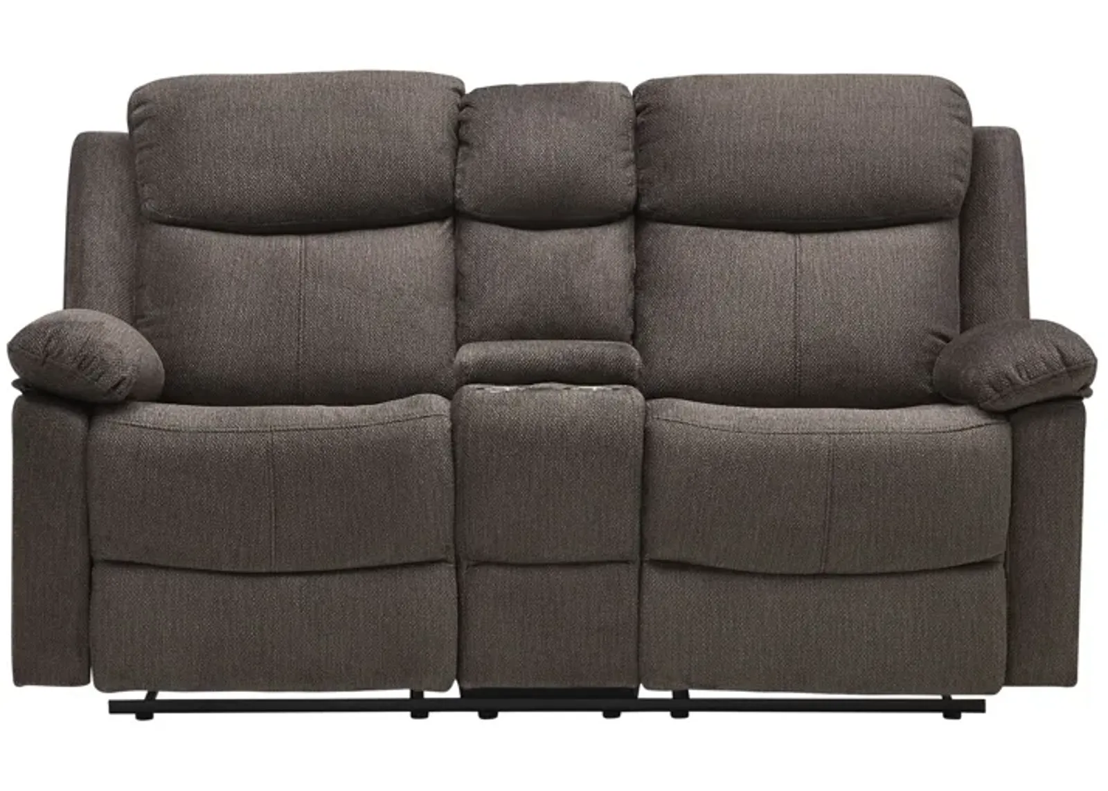 Blaze Reclining Console Loveseat