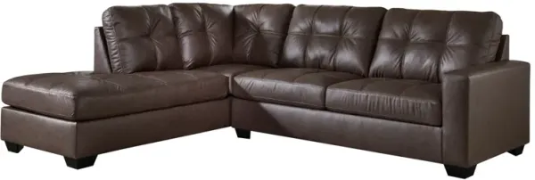 Henry Brown 2-Piece Sectional with Left Arm Facing Chaise