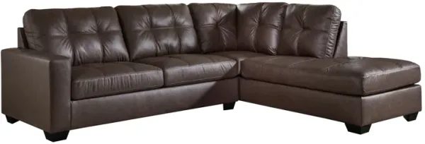 Henry Brown 2-Piece Sectional with Right Arm Facing Chaise