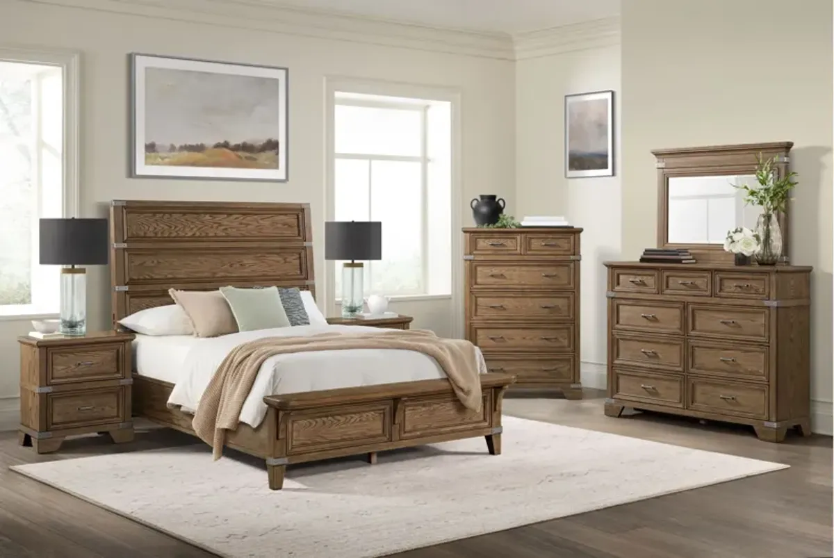 Forge Brown 5-Piece King Bedroom Set