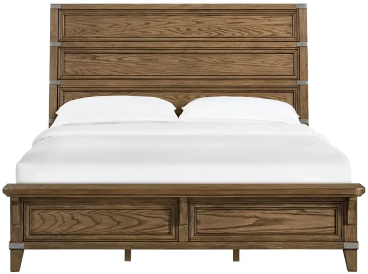 Forge Brown King Bed