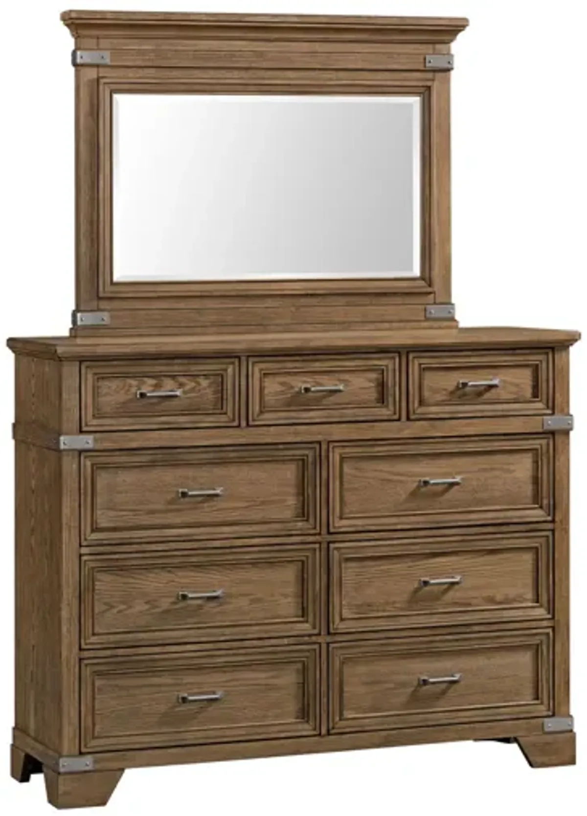 Forge Brown Dresser + Mirror