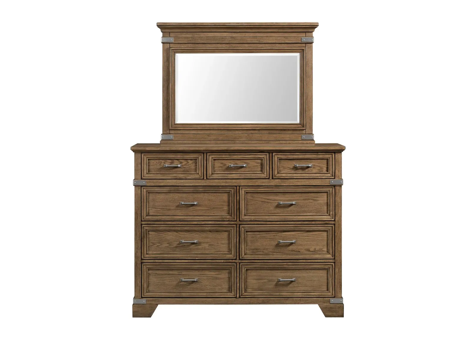 Forge Brown Dresser + Mirror