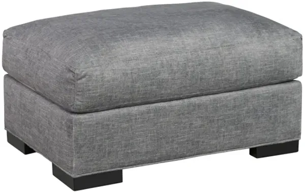 Bulova Silver Ottoman