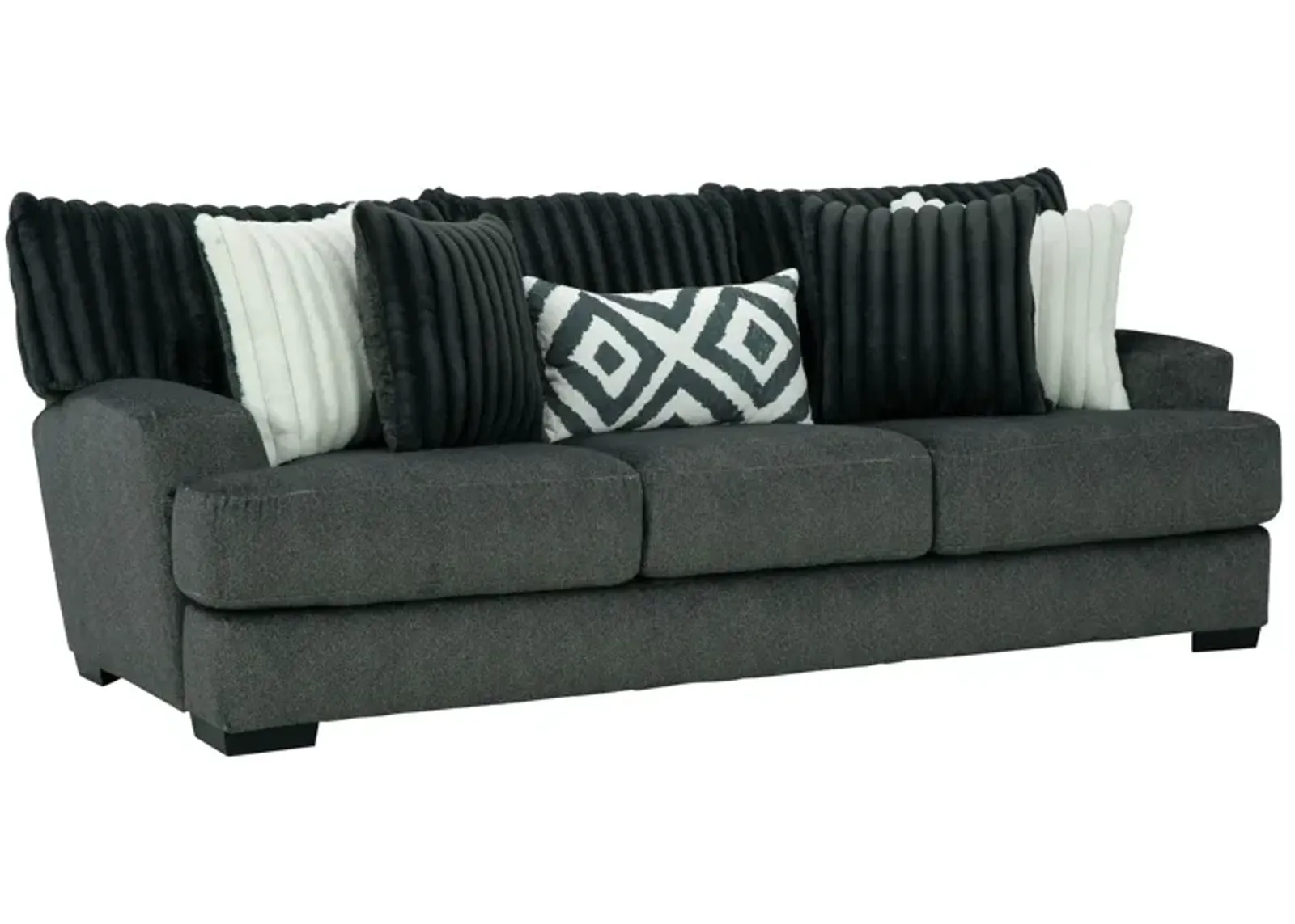 Chloe Gunmetal Sofa