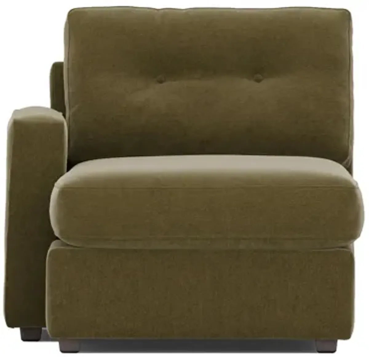 ModularOne Moss Left Arm Facing Chaise