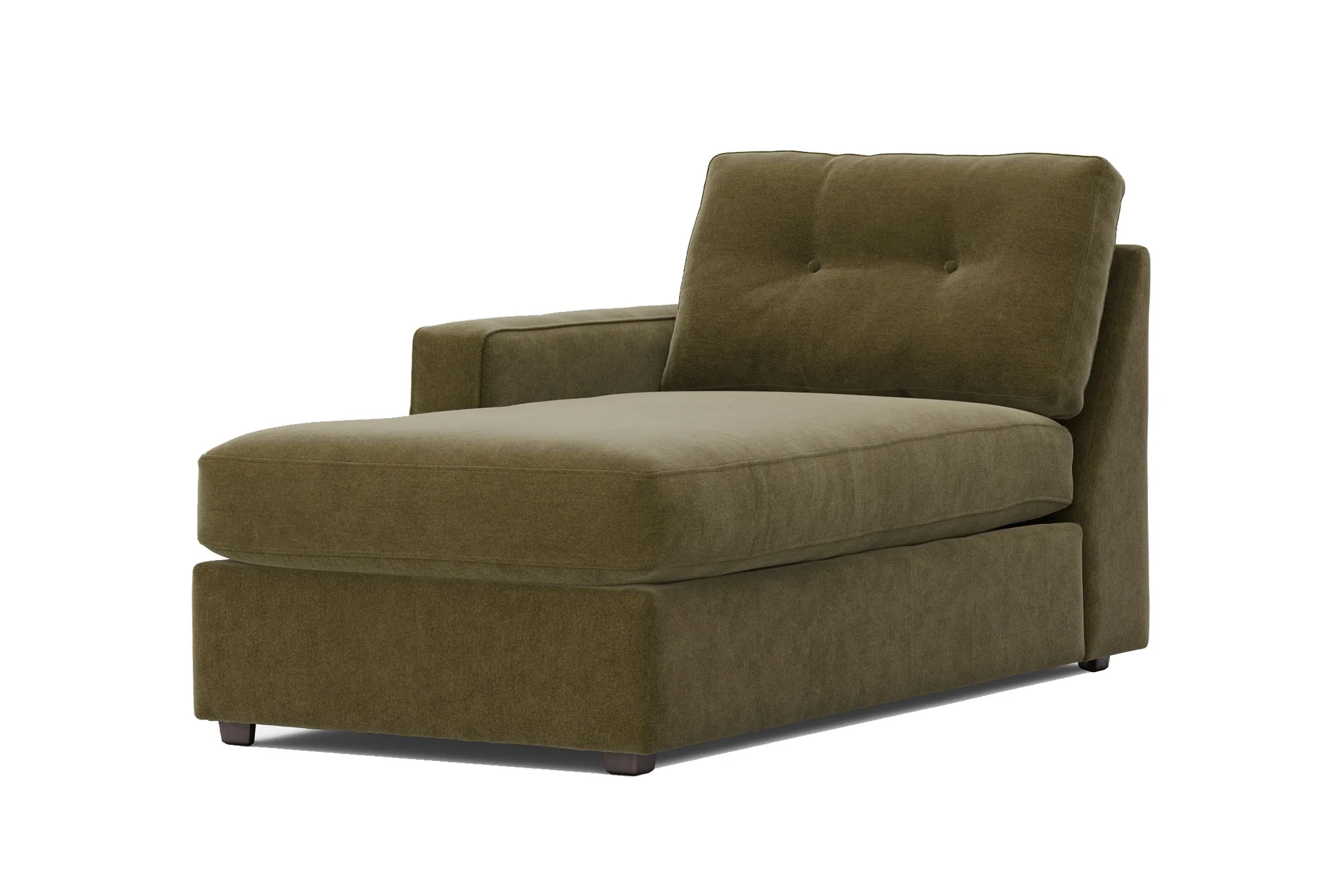 ModularOne Moss Left Arm Facing Chaise