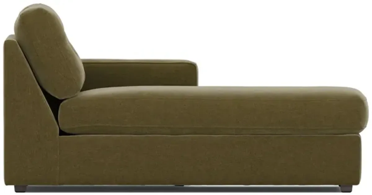 ModularOne Moss Right Arm Facing Chaise